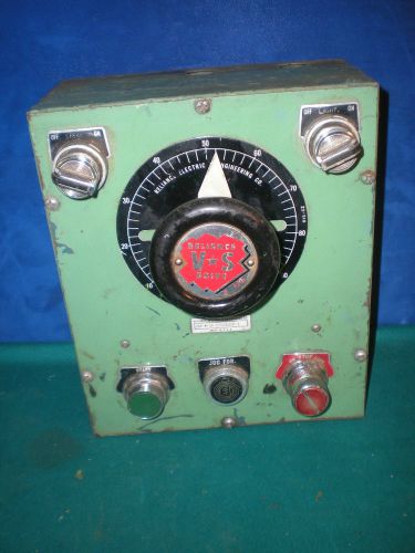 Vintage RELIANCE Electric &amp; Engineering VS DRIVE AC variable Volts 613-EH TRAINS