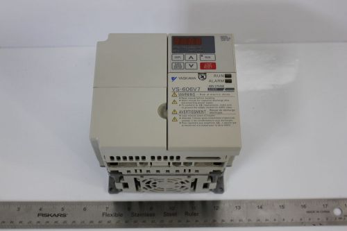 Yaskawa 3 phase 460v ac inverter drive vs-606v7 cimr-v7cc43p0 4hp 3kw(s3-3-52h) for sale