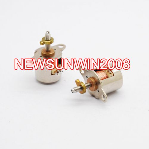 2Pc 3V-5V DC 2 phase 4 wire stepper motor Step angle 18° DC Micro stepping motor