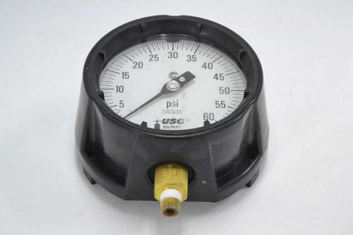 Usg solfrunt pressure 0-60psi 5 in dial face 1/4 in npt gauge b352002 for sale
