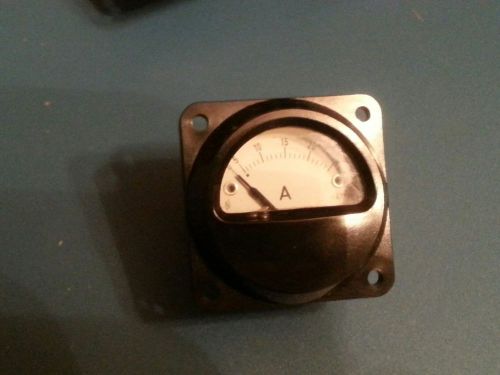 NEUBERGER METER AMMETER 25 Amp S0025/25 (Made In Germany)