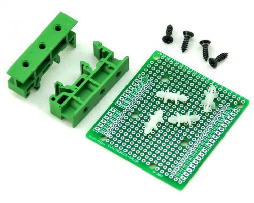 DIN Rail Mount Adapter/Prototype PCB Kit For Arduino UNO / Mega 2560 etc. sku16a