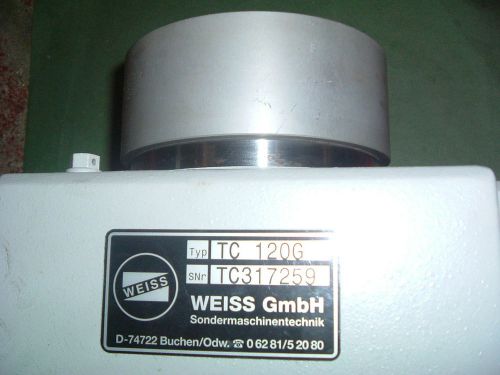Weiss tc120g rotary indexer c/w fischer motor, belt, 12 stations, new not boxed for sale