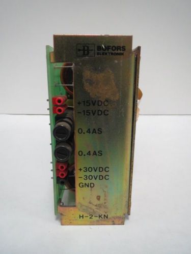 BOFORS H-2-KN RRS-20 PC BOARD UNIT MODULE POWER SUPPLY CONTROL B201824