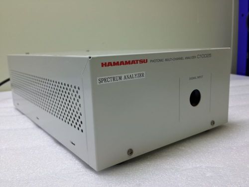 HAMAMATSU C10025-01 PHOTONIC MULTI-CHANNEL Analyzer