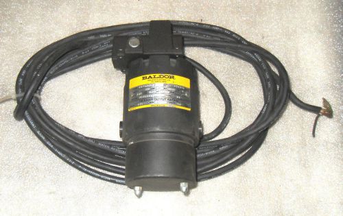 (y7-1) 1 used baldor 31905e 115v .65a 1/40hp motor for sale