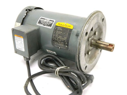 Baldor vm3611t electric motor 3 hp 1725 rpm 208-460 vac 3 phase tefc 182tc frame for sale