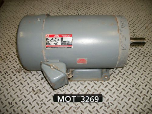 Dayton 10 hp 3n574b l215t frame 3 phase motor (mot3269) for sale