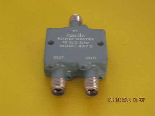 Narda 4317-2 power divider, 18.0 - 26.5 ghz, 3.5mm(f) for sale
