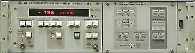 Rohde &amp; Schwarz UPSF2 video noise meter, guaranteed