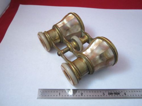 Opera vintage very early binoculars optics mother pearl ? w. gregory &amp; co london for sale