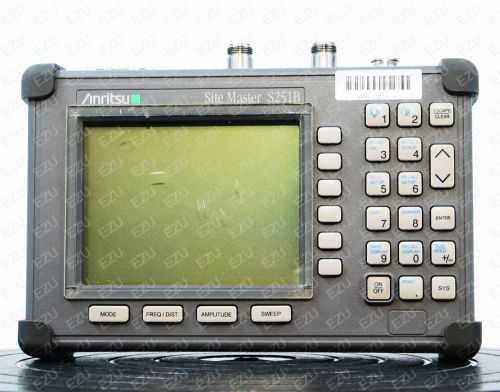 Anritsu s251b - 05 site master cable and antenna analyzer for sale