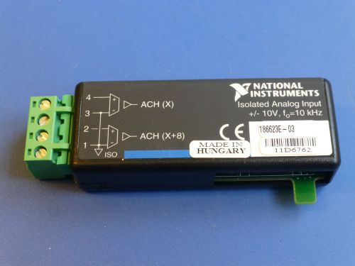 National instruments scc-ai03 analog voltage input module / lowpass filter for sale