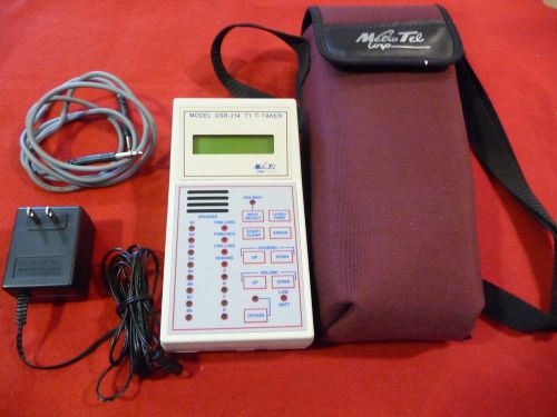 Metro-tel copr  model dsr-214 t1 t-taker - working with case  - wow! for sale