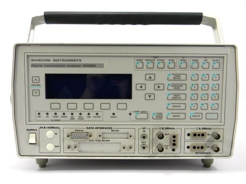 Aeroflex/ifr/marconi 2850bs digital transmission analyzer w/ opt for sale