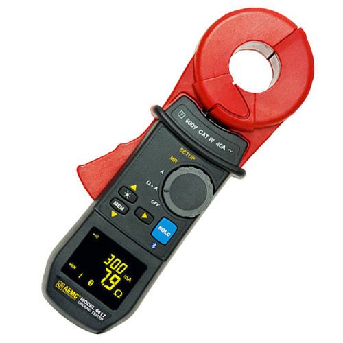 AEMC 6417 (2141.02) Clamp-On Ground Resistance Tester with Bluetooth