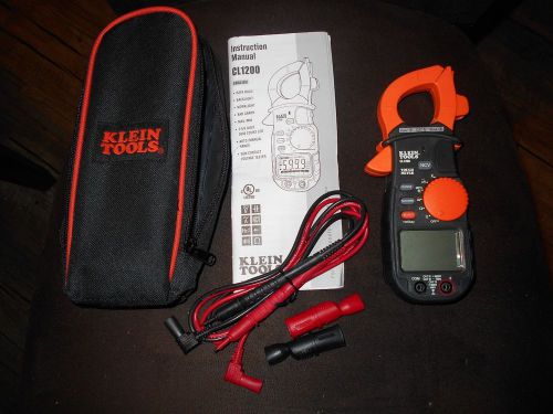 Klein Tools CL1200 Clamp Meter 600A   /  Please See My Description