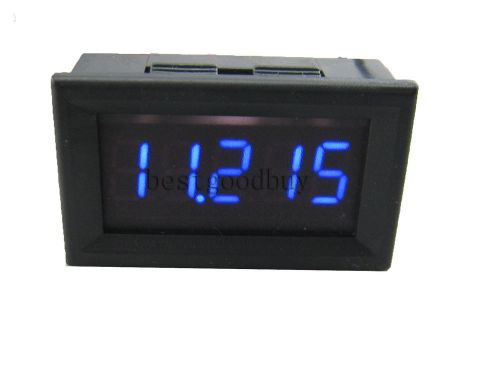 5 digit DC 0-33.000V blue led digital voltmeter volt panel meter Monitor gauge