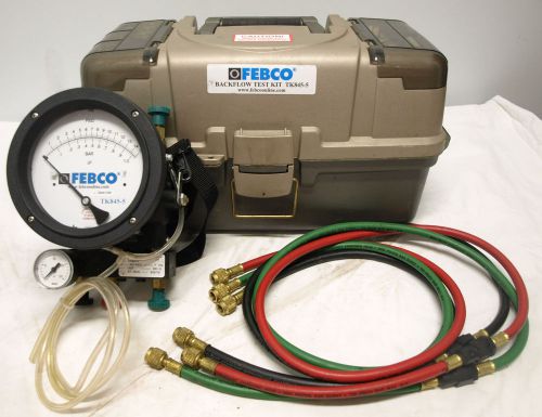 Febco backflow test kit  tk845-5 predecessor of the tk-1 for sale