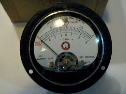 Vintage Sperry Microammeter P/N 716954  HS2 or H52 Marion Elec. Inst.. Co. NIB
