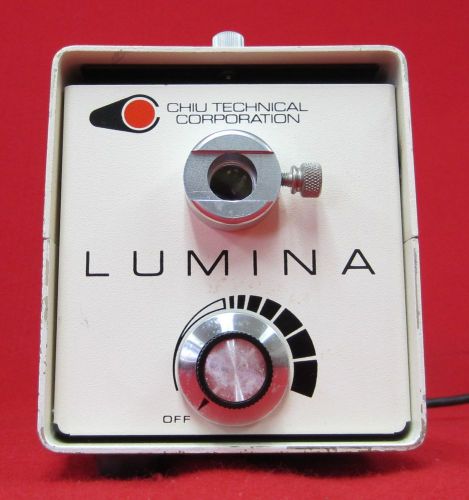 Chiu Technical As Is Lumina Model F0-150 Illuminator For Parts #I3