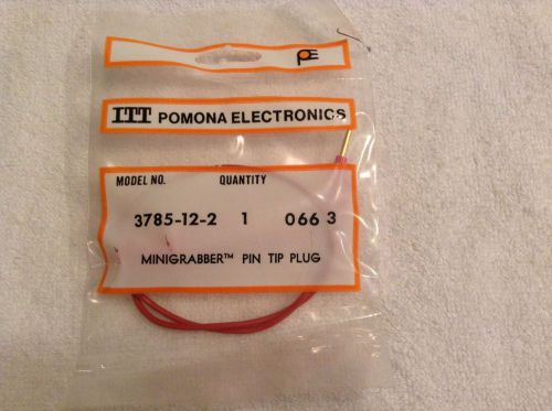 Pomona 3785-12-2 MINIGRABBER / PIN TIP PLUG RED