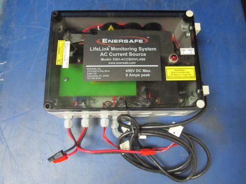 Enersafe lifelink monitoring system, ac current source, esh-accs/hvl/450 for sale