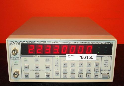 Stanford research systems ds335 3.1 mhz synthesized function generator for sale