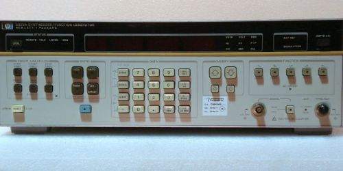 Agilent hewlett packard 3325a  synthesizer function generator for sale