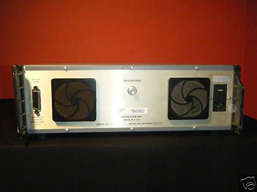 NoiseCom UFX-BER-375/625 C/N Generator