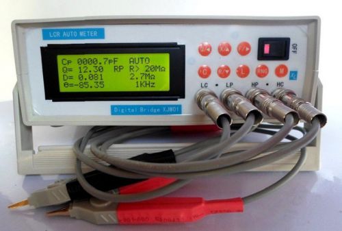 New auto lcr digital electric bridge resistance capacitance inductance+esr meter for sale