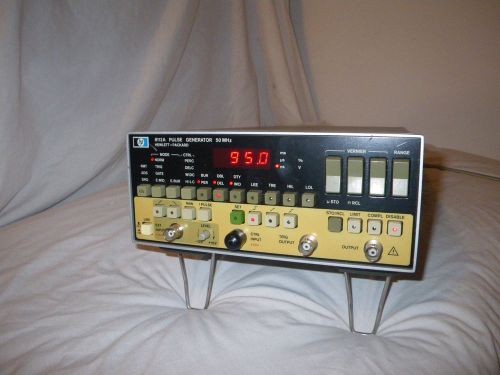 Hewliett-Packard HP 8112A 50 MHz Programmable Pulse Generator - Fully Tested