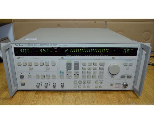 Anritsu  Synthesized Signal Generator MG3633A 0.01-2700Mhz