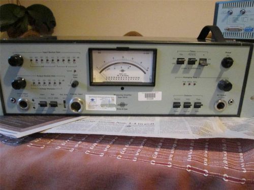 Bruel And Kjaer 2610  Wide Range Measuring Amplifier 2 Hz-200 kHz