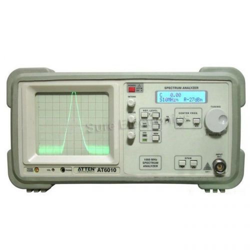 ATTEN AT6010 Spectrum Analyzer 150KHz to 1GHz 10kHz 10dB/div Tester Meter