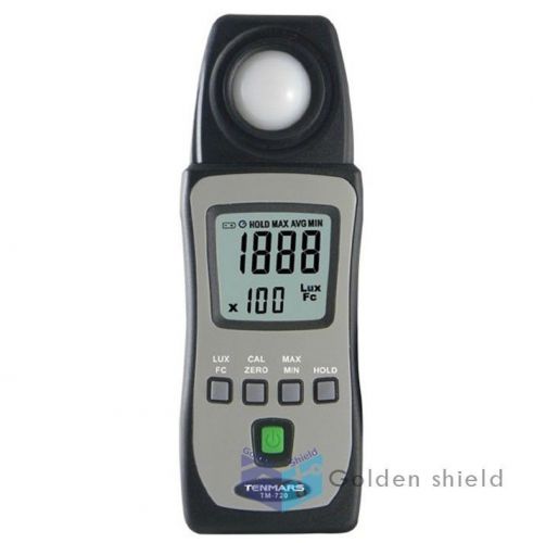 Mini Pocket 400,000 Lux Foot candle FC Light Level Meter Luxmeter Tenmars TM-720