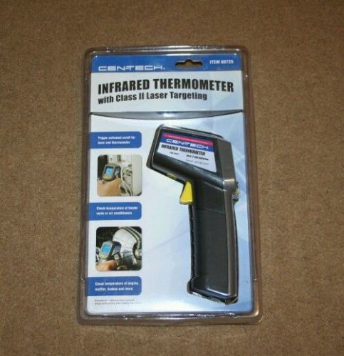 Cen-Tech Infrared Thermometer Class II Laser Targeting 60725 96451 NEW