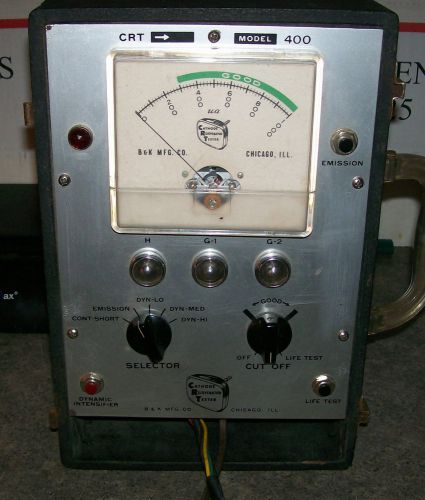 B &amp; K   Cathode  Rejuvenator Tester. Model: 400.  Free Shipping!!