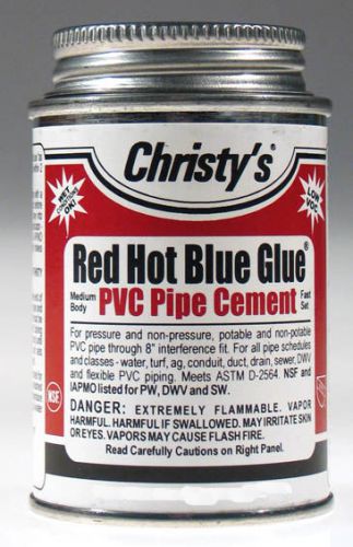 Christys RH-RHBV-PT 16 Oz Red Hot Blue Glue Low VOC