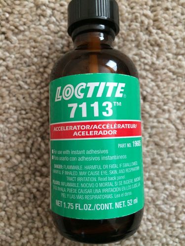 Loctite 7113 accelerator adhesives net 1.75 fl.oz/cont. net.(52 ml) for sale