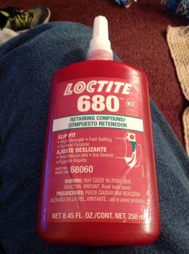 *NEW* LOCTITE 680 250mL Retaining Compound High Strength 8.45FLOZ  2015/16 68060