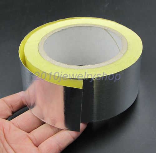 Aluminium Foil Adhesive Tape High Temperature Heat Shield 50mmx20mx0.1mm