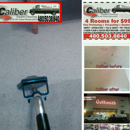 Caliber Carpet cleaning service  mesa AZ 4 rooms for $99 85213  480-503-8840