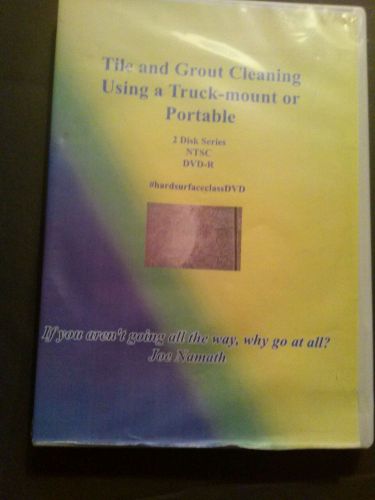 Tile &amp; Grout Cleaning Training DVD with a TRUCK MOUNT/ PORTABLE + FREE BONUS