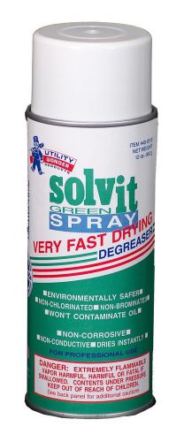 Utility 40-3510 12oz can of solvit green  fast-drying aerosol degreaser for sale