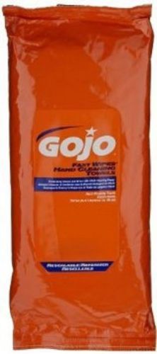 Gojo 6285 fast wipes hand cleaning paper towel, pk for sale