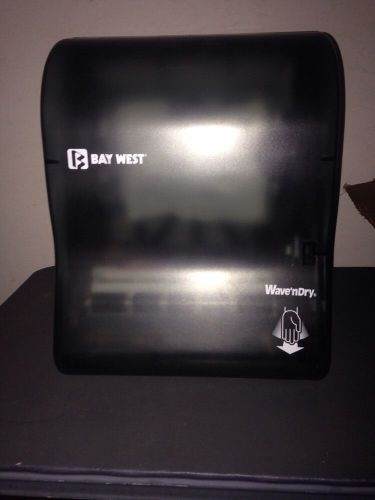 Bay West Silhouette® Wave&#039;n Dry® Touchless Roll Towel Dispenser, 80010