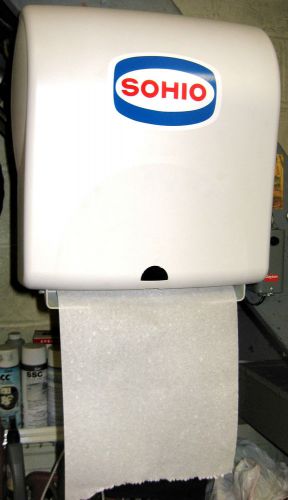 SOHIO SINCLAIR MOBILGAS FOMOCO VINTAGE LOOK Paper Towel Dispenser Automatic !