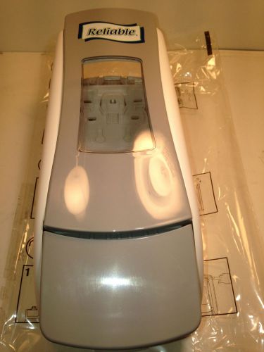 reliable soap dispenser,lot of (6),700ml,dk gray/white,luxury foam slim