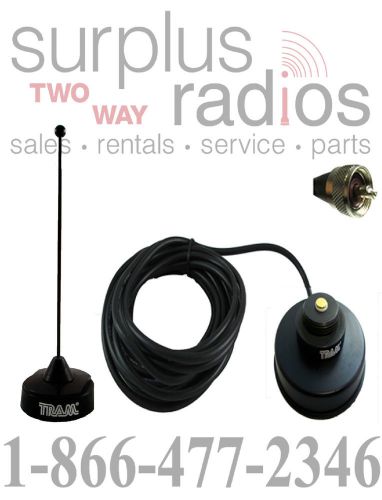 New uhf black magnet mount antenna kit icom mobile f6011 f6021 f6061 f2721 f2821 for sale